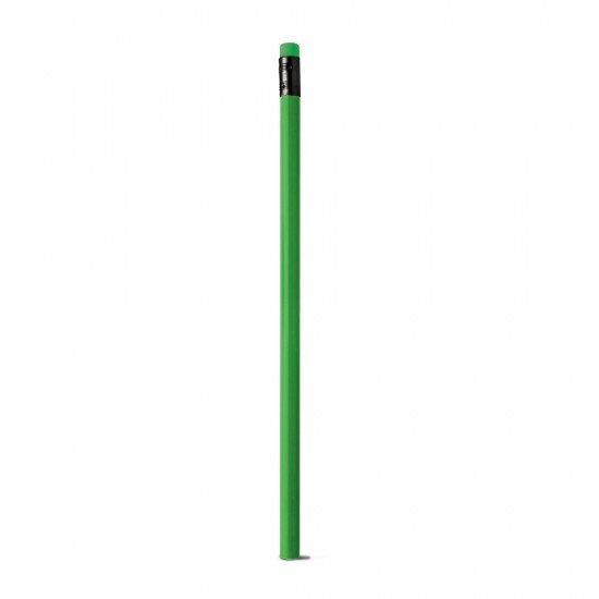 L&aacute;pis com Borracha em resina 100% reciclada Promocional com Logo