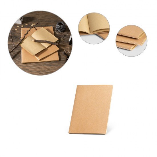Caderno A6 com capa em cart&atilde;o Personalizado