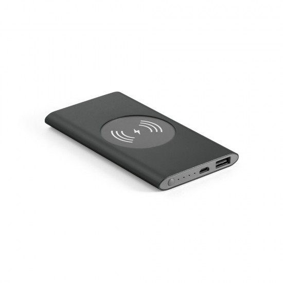 Bateria Port&aacute;til e Carregador Wireless Personalizado