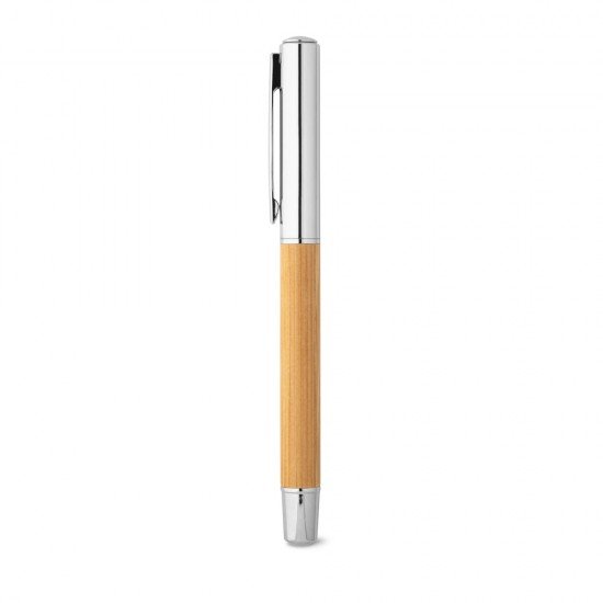 Caneta Roller em a&ccedil;o inox Personalizada