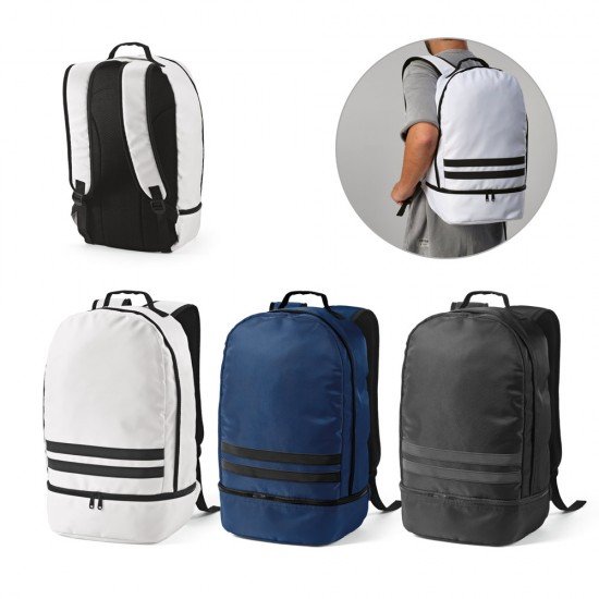 Mochila em poli&eacute;ster reciclado Promocional