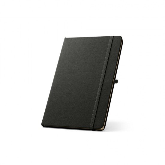 Caderno 14x21cm de capa dura em poli&eacute;ster Personalizado