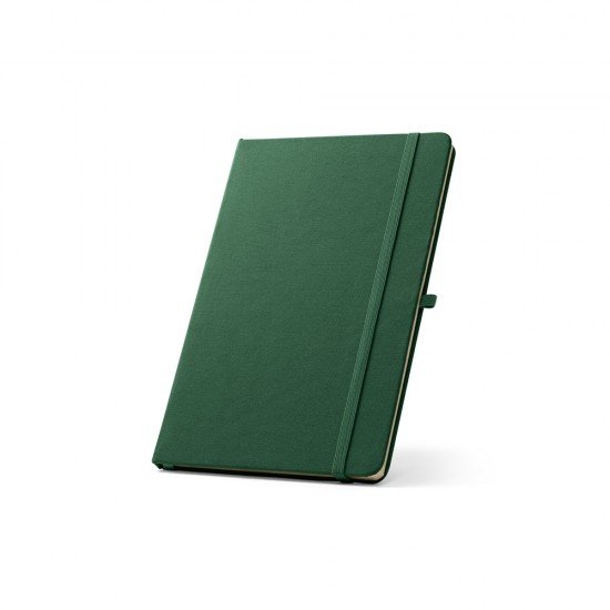 Caderno 14x21cm de capa dura em poli&eacute;ster Personalizado