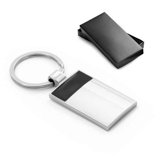 Chaveiro em Metal e Couro para Brindes com Logo
