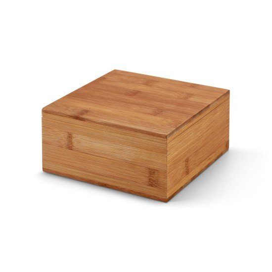 Caixa de Ch&aacute;s em Bambu Personalizada