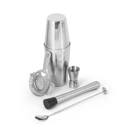 Kit Coqueteleira Inox Personalizado