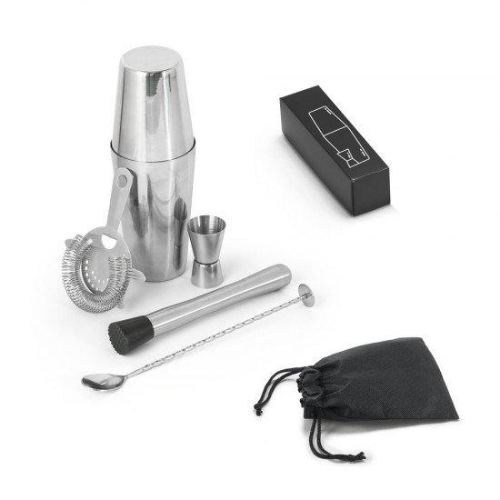 Kit Coqueteleira Inox Personalizado