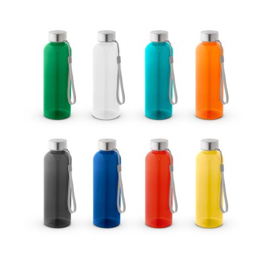 Squeeze reciclado e tampa em a&ccedil;o inox 580 mL Personalizado
