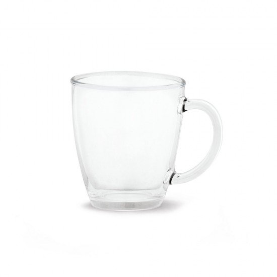 Caneca Vidro 390ml Personalizada 