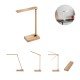 Lumin&aacute;ria de Mesa em bambu com carregador wireless Personalizado