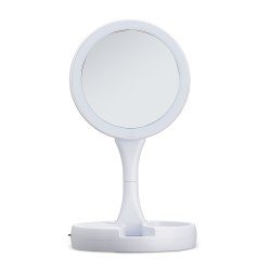 Espelho Dobr&aacute;vel com Led Personalizado