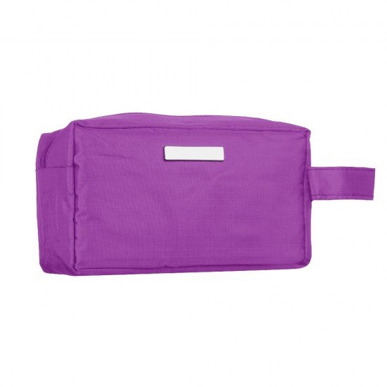 Necessaire PVC Imperme&aacute;vel com Plaquinha Personalizado