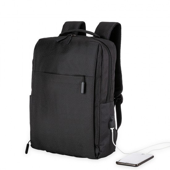 Mochila de Nylon USB 21L Promocional