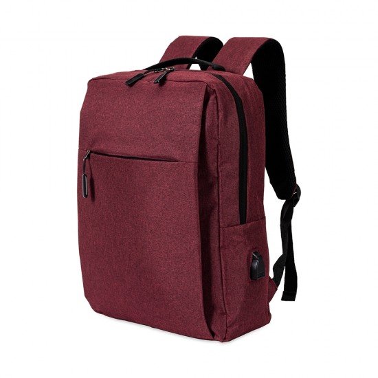 Mochila de Nylon USB 21L Promocional
