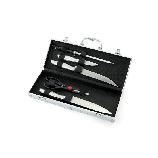 Kit Churrasco 5 Pe&ccedil;as Personalizado para Brindes