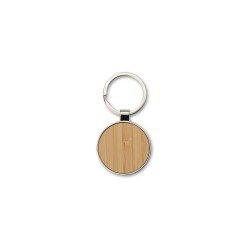 Chaveiro Metal Bambu Promocional com Logo