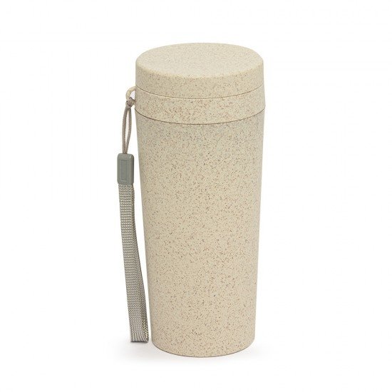 Copo T&eacute;rmico em Fibra de Bambu 350ml Personalizado