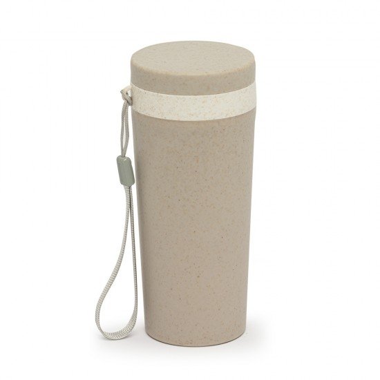 Copo T&eacute;rmico em Fibra de Bambu 350ml Personalizado