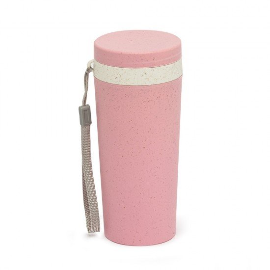 Copo T&eacute;rmico em Fibra de Bambu 350ml Personalizado