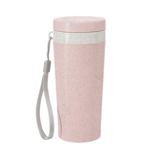 Copo T&eacute;rmico Brilhante em Fibra de Bambu 350ml Personalizado