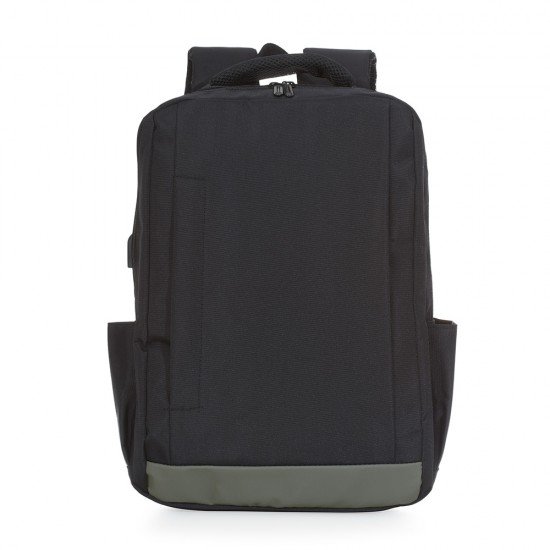 Mochila de Nylon USB Personalizada