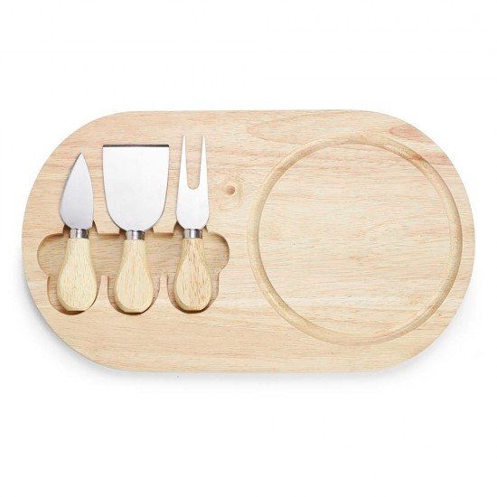 Kit Queijo 4 Pe&ccedil;as para Brindes com Logo