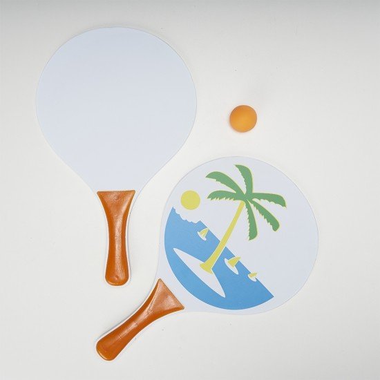 Kit Frescobol MDF Personalizado