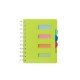 Caderno Pequeno com Divis&oacute;rias Personalizado
