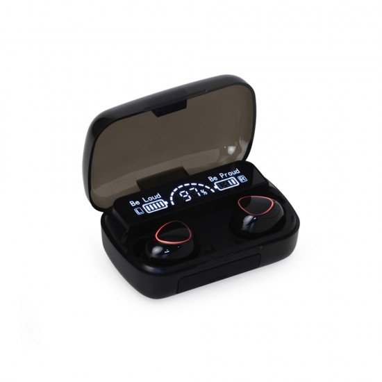 Fone de Ouvido Bluetooth Touch com Case Carregador Personalizado 
