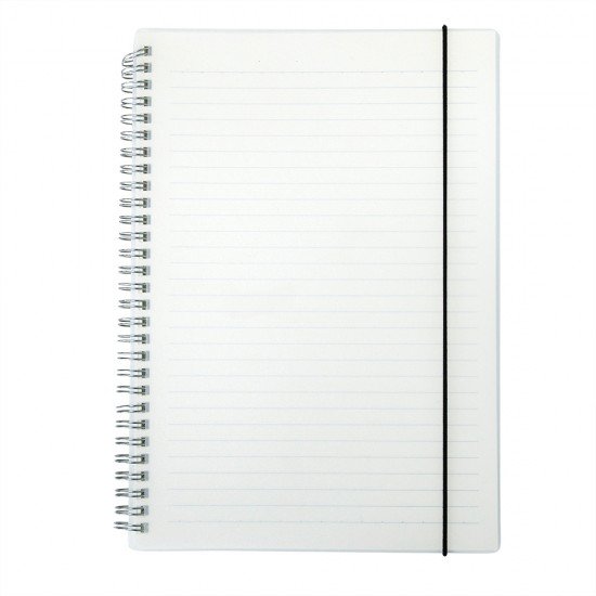 Caderno B5 Pl&aacute;stico Personalizado