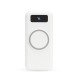 Power Bank 10.000mAh com Carregamento via Indu&ccedil;&atilde;o ou via Cabo Personalizado com Logo