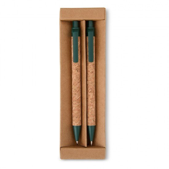 Kit Ecol&oacute;gico Caneta e Lapiseira Corti&ccedil;a Promocional 