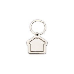 Chaveiro Metal Casa Promocional com Logo