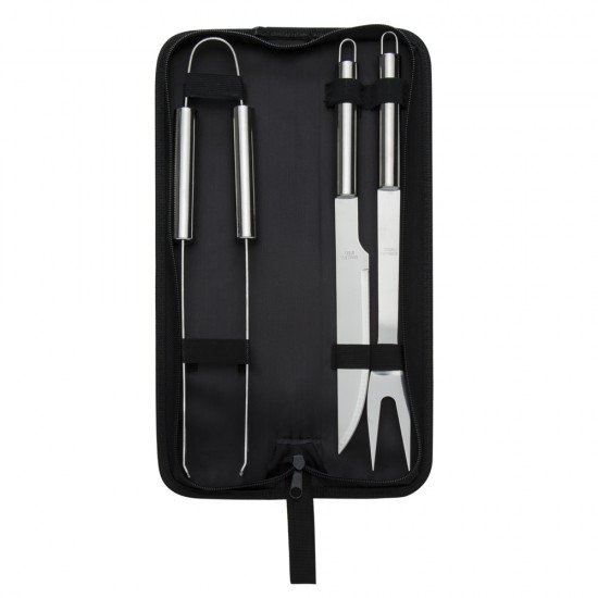Kit Churrasco 3 Pe&ccedil;as Personalizado com Logo