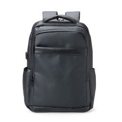 Mochila Couro Sint&eacute;tico USB 36 Litros Personalizada