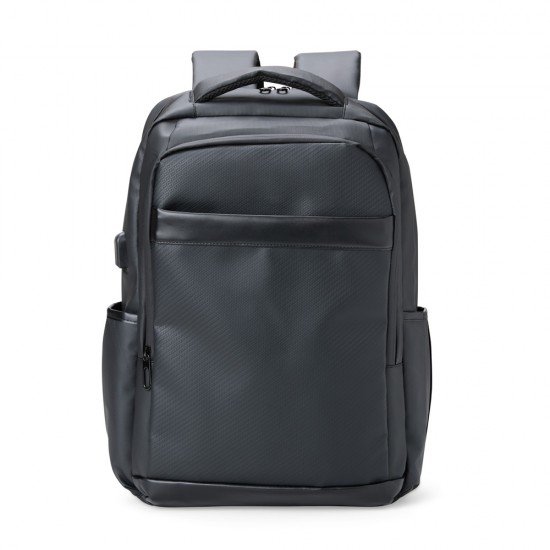 Mochila Couro Sint&eacute;tico USB 36 Litros Personalizada
