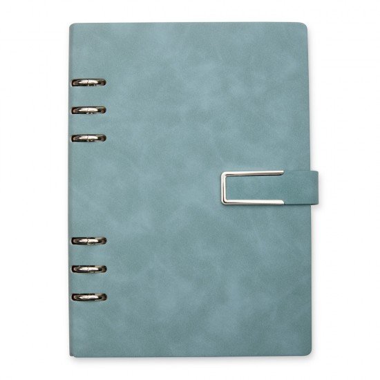 Caderno Fich&aacute;rio 23X16 em PU Personalizada