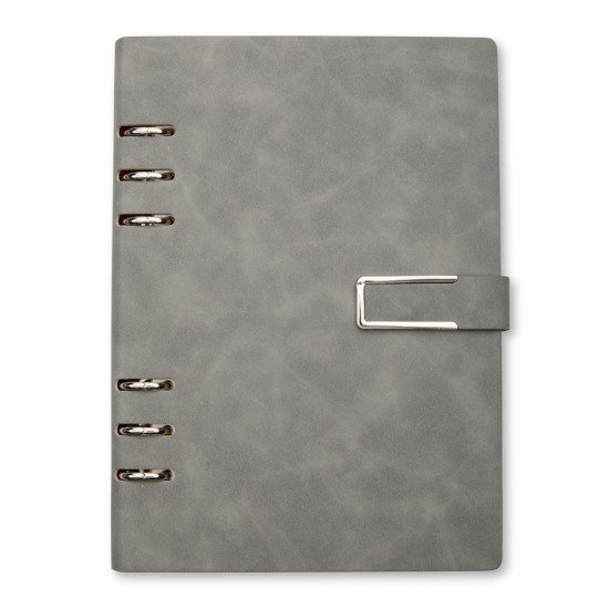 Caderno Fich&aacute;rio 23X16 em PU Personalizada
