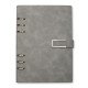 Caderno Fich&aacute;rio 23X16 em PU Personalizada