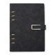 Caderno Fich&aacute;rio 23X16 em PU Personalizada