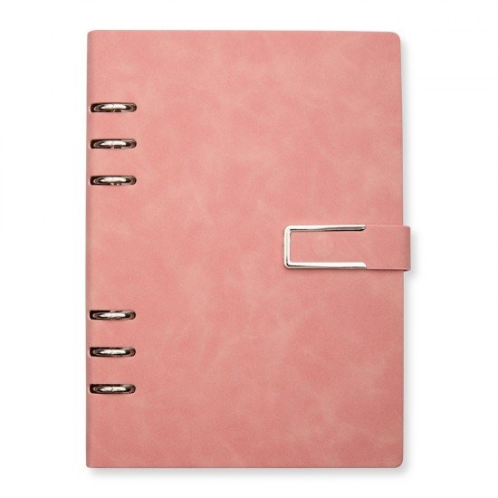 Caderno Fich&aacute;rio 23X16 em PU Personalizada