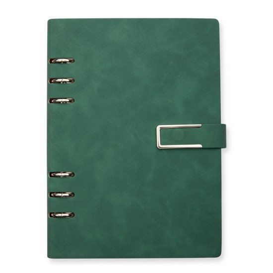 Caderno Fich&aacute;rio 23X16 em PU Personalizada