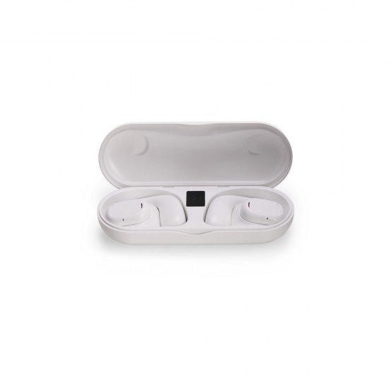 Fone de Ouvido Bluetooth com Case Carregador Personalizado com Logo