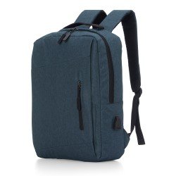 Mochila de Nylon USB 21L Para Brindes com Logo