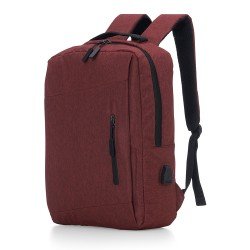 Mochila de Nylon USB 21L Para Brindes com Logo