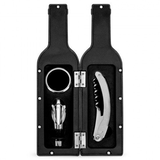 Kit Vinho Garrafa 3 pe&ccedil;as Promocional