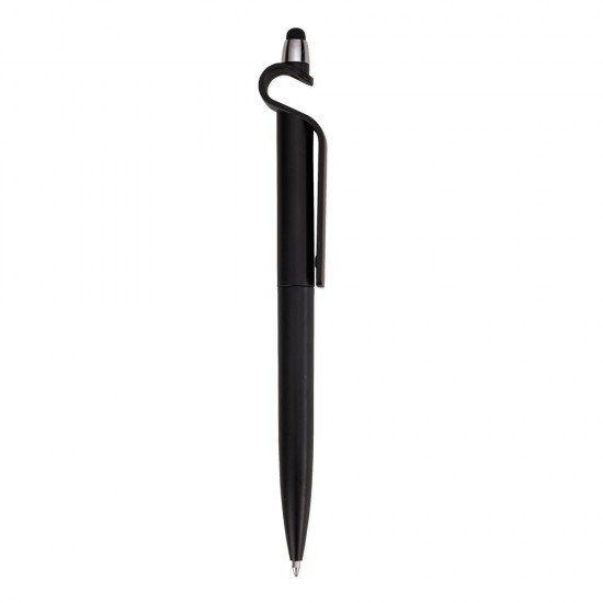 Caneta Pl&aacute;stica Touch com Suporte Para Brinde