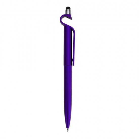 Caneta Pl&aacute;stica Touch com Suporte Para Brinde