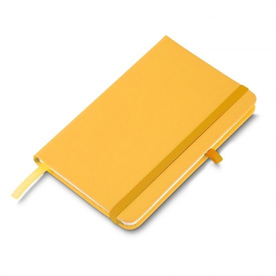 Caderneta tipo Moleskine com Porta Caneta Personalizada