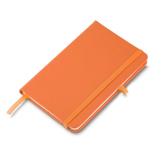 Caderneta tipo Moleskine com Porta Caneta Personalizada